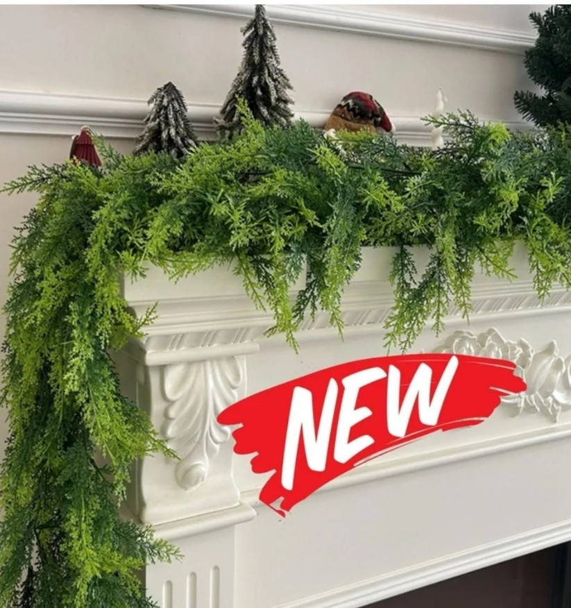 Cedar garland under $3!!!!!! Run !! 

#LTKSaleAlert #LTKHome #LTKHoliday