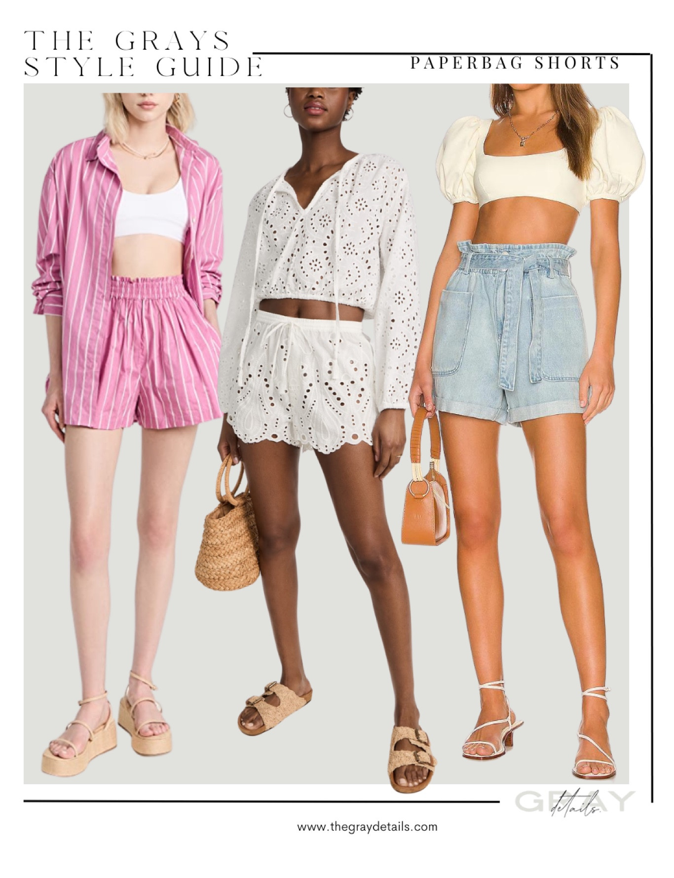 Paper bag shorts, striped set, denim shorts, beach vacation outfit 

#LTKFind #LTKtravel #LTKstyletip