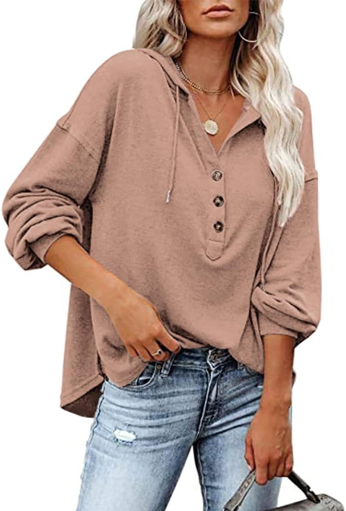 Hoodies Pullover Sweatshirts Long Sleeve Casual | Amazon (US)