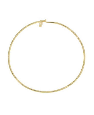 Robert Lee Morris Soho Textured Round Wire Collar Necklace - Macy's | Macy's