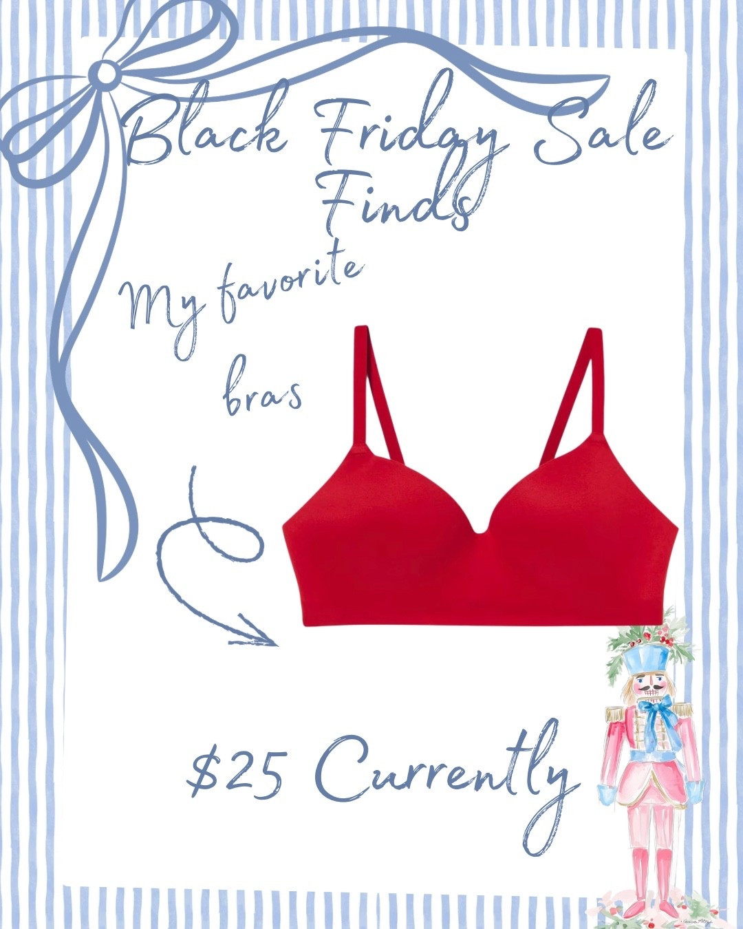 Run, don’t walk — my favorite Soma underwire bras are only $25 today! Smooth, supportive, and so comfortable for everyday wear. Stocking up while they’re this good!