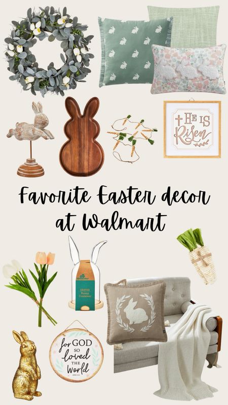 Walmart Easter and Spring decor is so good this year!   Definitely snagged a few pieces 🐰🌷🪺 #walmart #springdecor #easter #easterdecor #walmartspring #walmarteaster

#LTKhome #LTKSpringSale #LTKSeasonal