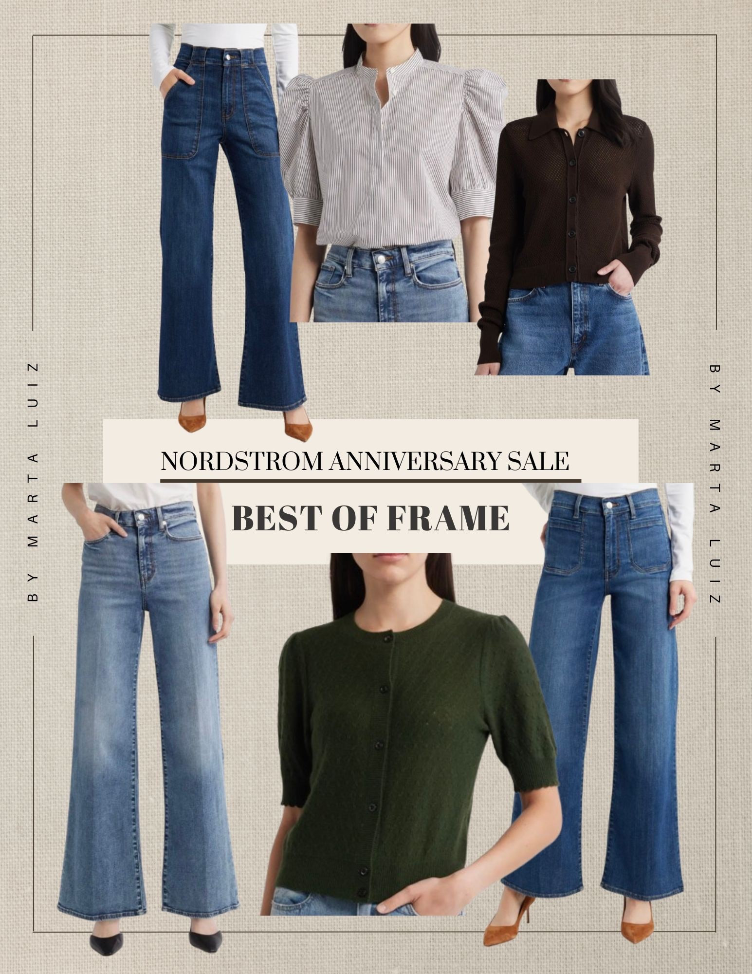 Nordstrom Anniversary Sale 
THE BEST OF FRAME

The Nordstrom Anniversary Sale is the perfect moment to indulge in FRAME's elevated essentials—and this year’s selection certainly delivers. These pieces strike a stylish balance: structured yet easy to wear, sophisticated yet casual enough for everyday. 

For DENIM that’s undeniably chic and effortlessly versatile—from work to weekend—FRAME is one of the best brands to shop during this Anniversary Sale.

#LTKStyleTip #LTKSeasonal #LTKWorkwear
