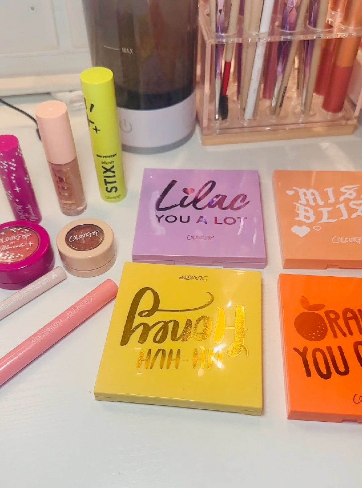 Colourpop mystery box bundle 💛 so many goodies for only $50!! 

#LTKStyleTip #LTKFindsUnder100 #LTKBeauty