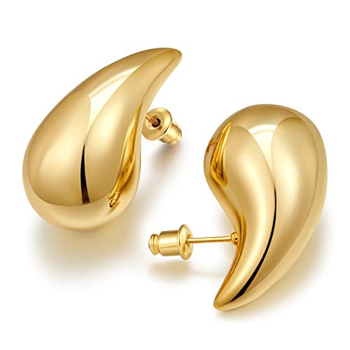 FAMARINE Chunky Drop Earrings for Women Earring Big Waterdrop Earrings Fashion Jewelry | Amazon (US)