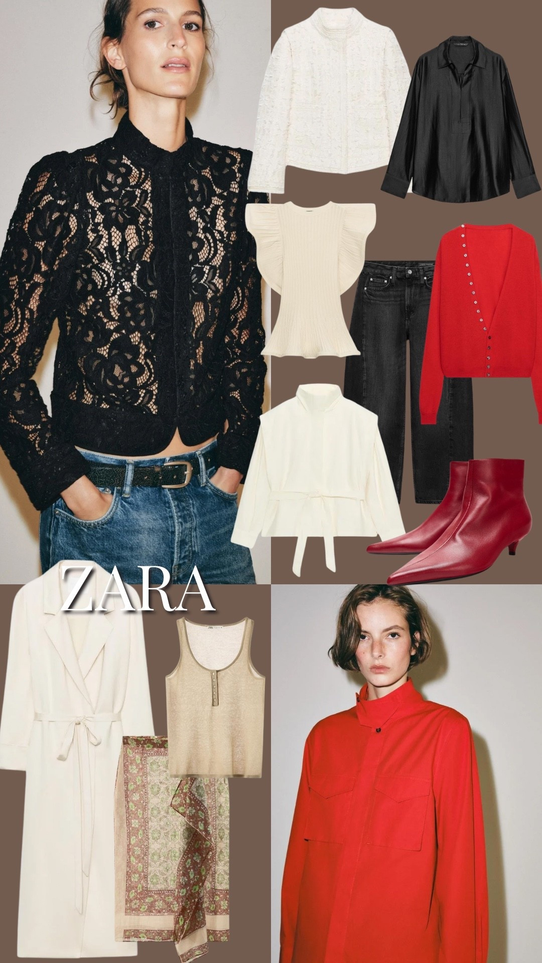 New in Zara - lots of red which I’m loving!

#LTKcanada #LTKfall