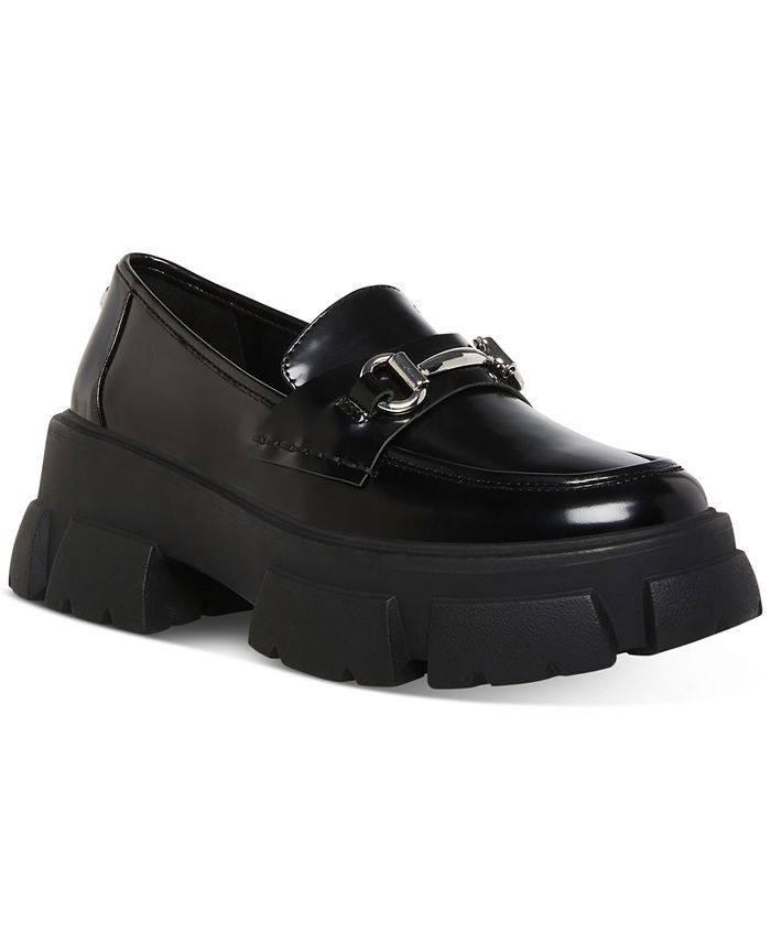 Steve Madden Women's Trifecta Lug-Sole Loafers & Reviews - Flats - Shoes - Macy's | Macys (US)