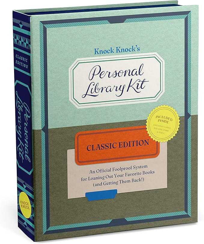 Knock Knock Personal Library Kit Classic Edition Personal Library Kit | Amazon (US)