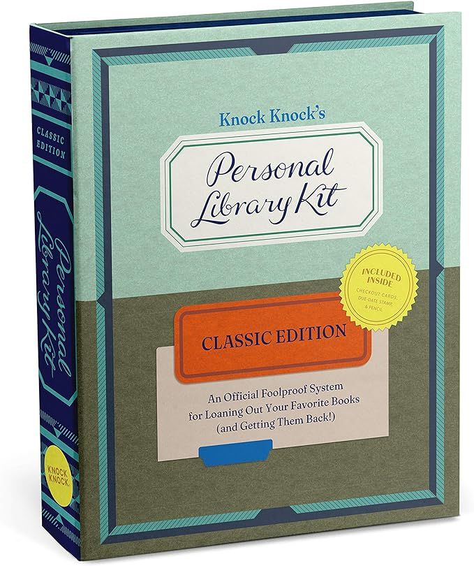 Knock Knock Personal Library Kit Classic Edition Personal Library Kit | Amazon (US)