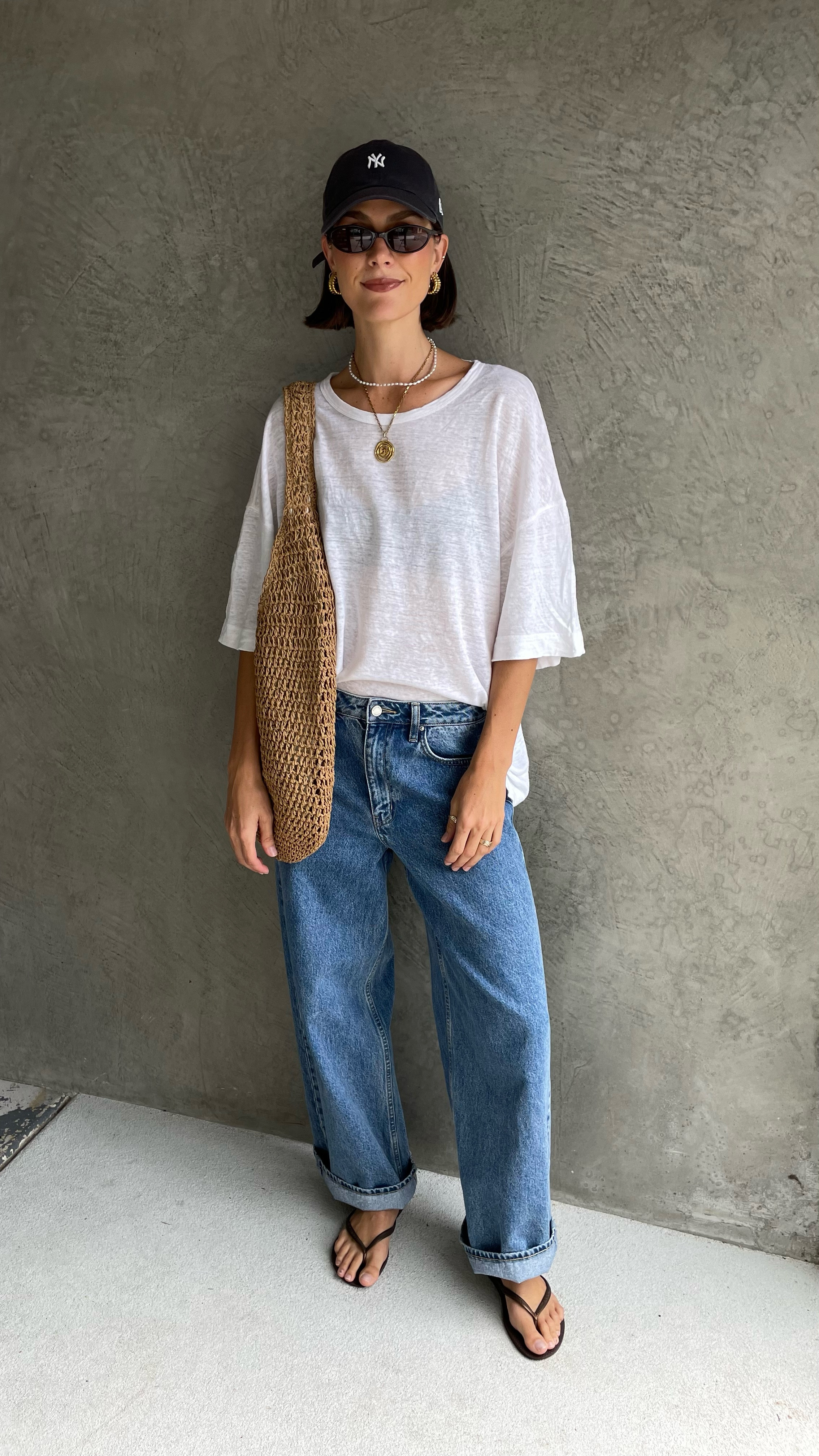 Nothing screams effortless like oversized jeans and a basic Tee. I find myself reaching for these two items when I am in a rush and can’t put together an outfit  

#LTKsummer 

#LTKaustralia #LTKstyletip