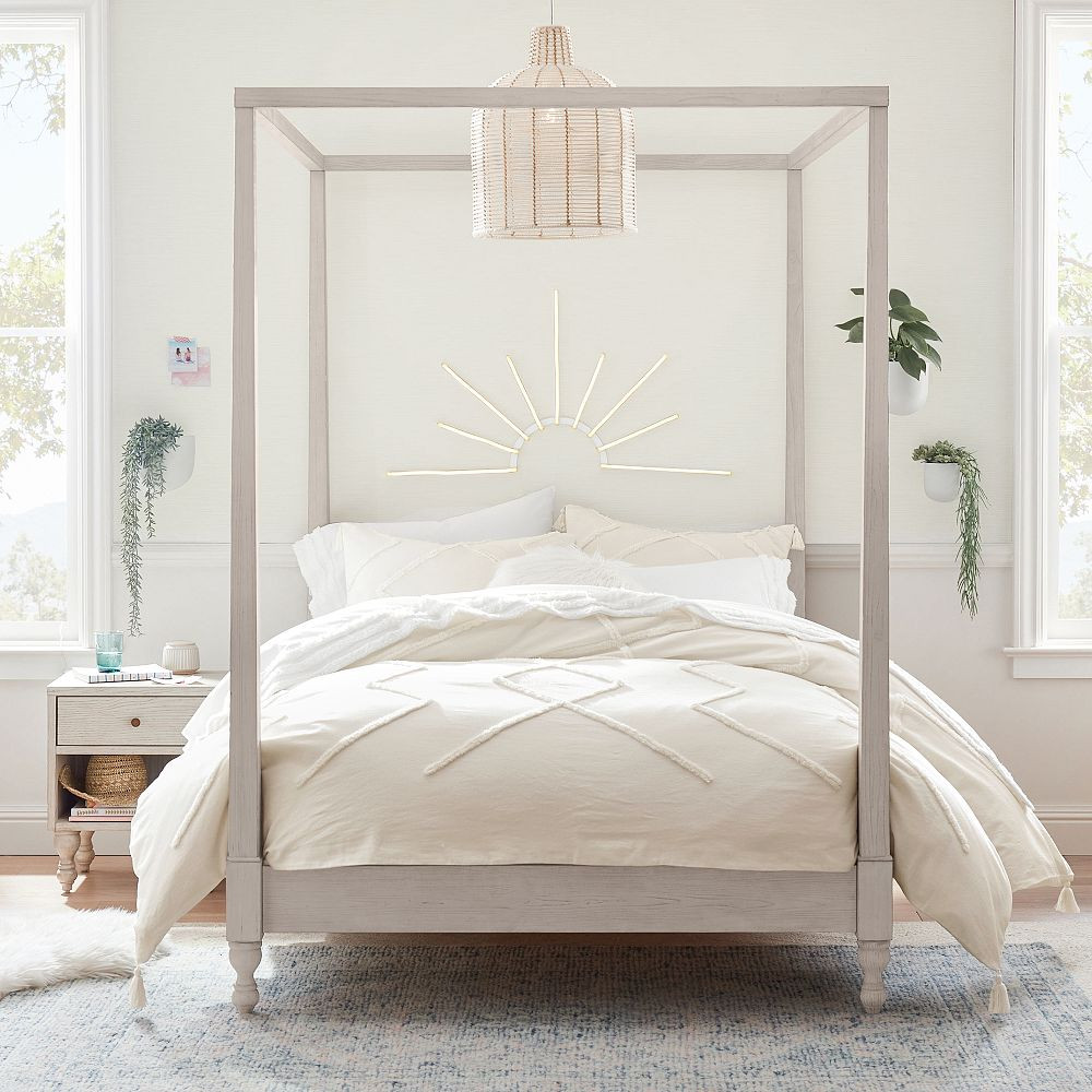 Bellevue Canopy Bed | Pottery Barn Teen