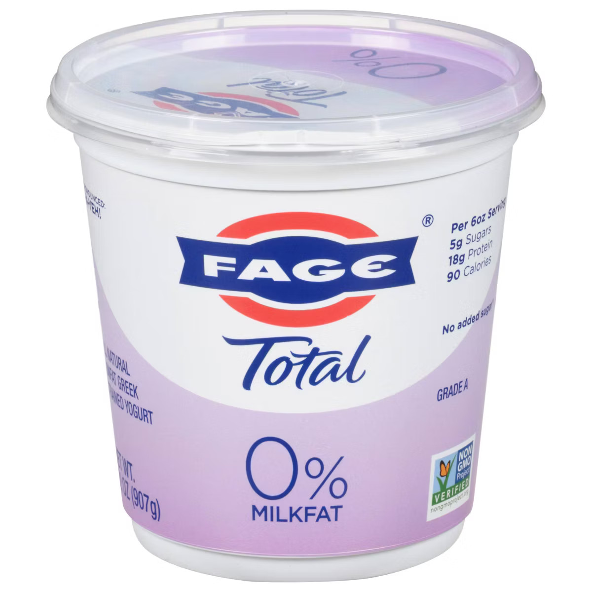 FAGE Total 0% Milkfat Plain Greek Yogurt - 32oz | Target