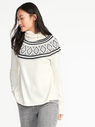 Brushed-Knit Turtleneck Sweater for Women | Old Navy US