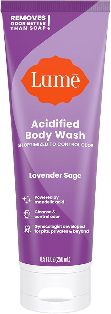 Lume Acidified Body Wash - 24 Hour Odor Control - Removes Odor Better than Soap - Moisturizing Fo... | Amazon (US)