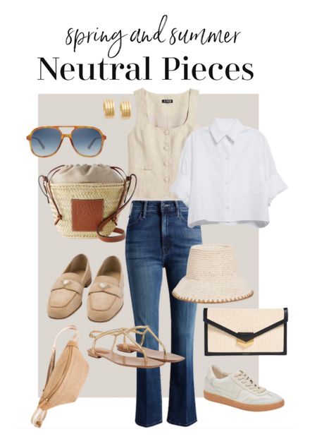 Classic neutral pieces for spring and summer 



#LTKstyletip #LTKSeasonal #LTKitbag