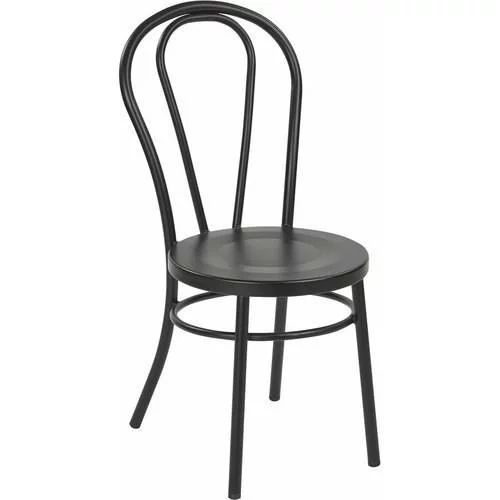 OSP Home Furnishings Odessa Metal Dining Chair with Backrest in Frosted Black Finish- Ships Fully... | Walmart (US)