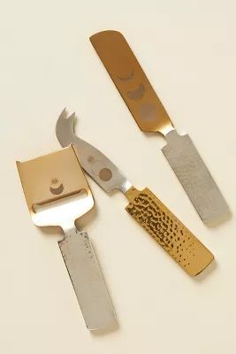 Mona Cheese Knives, Set of 3 | Anthropologie (US)