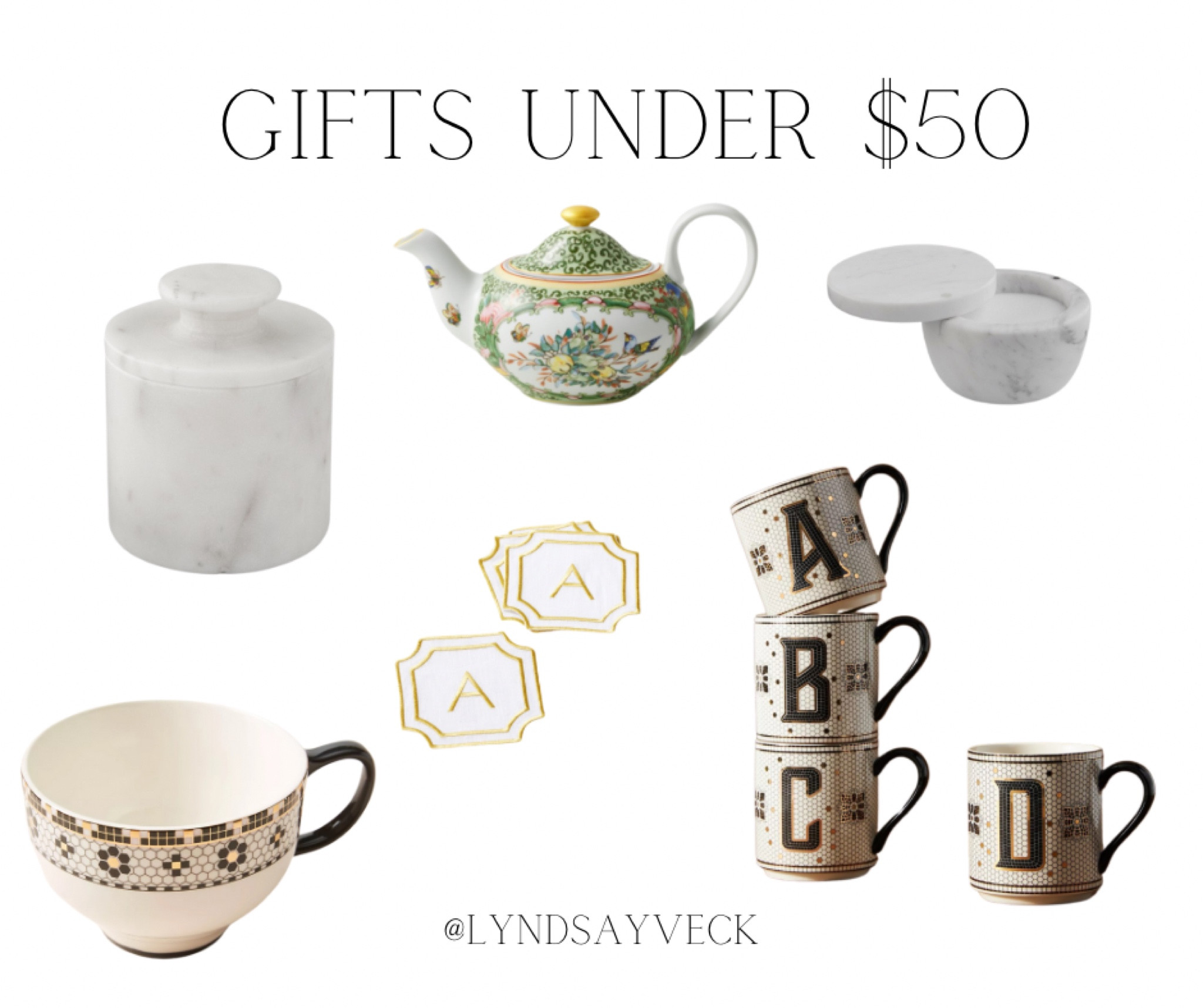 Gifts under $50
Could be great teacher gifts, mother in law gifts, host gifts or secret Santa gifts! 
For her gifts on a budget 

#LTKGiftGuide #LTKHoliday #LTKCyberWeek