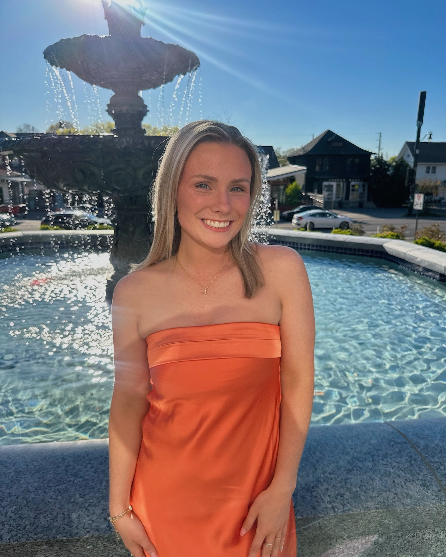 Cutest short orange dress, perfect for semi-formal or summer wedding guest dresses!!

Wearing a small!



#LTKSummerSales #LTKWedding #LTKU