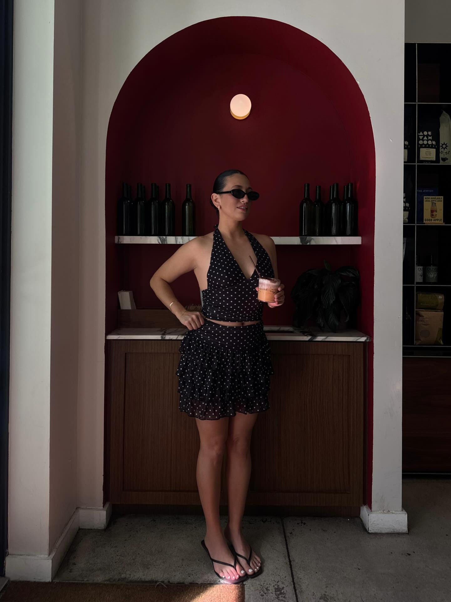 dressing up to try another aesthetic cafe, take 287 pics & yap with the same two friends 

#miamilife #aestheticcoffeeshop #miamicafe #coffeeoutfit #vacationoutfit