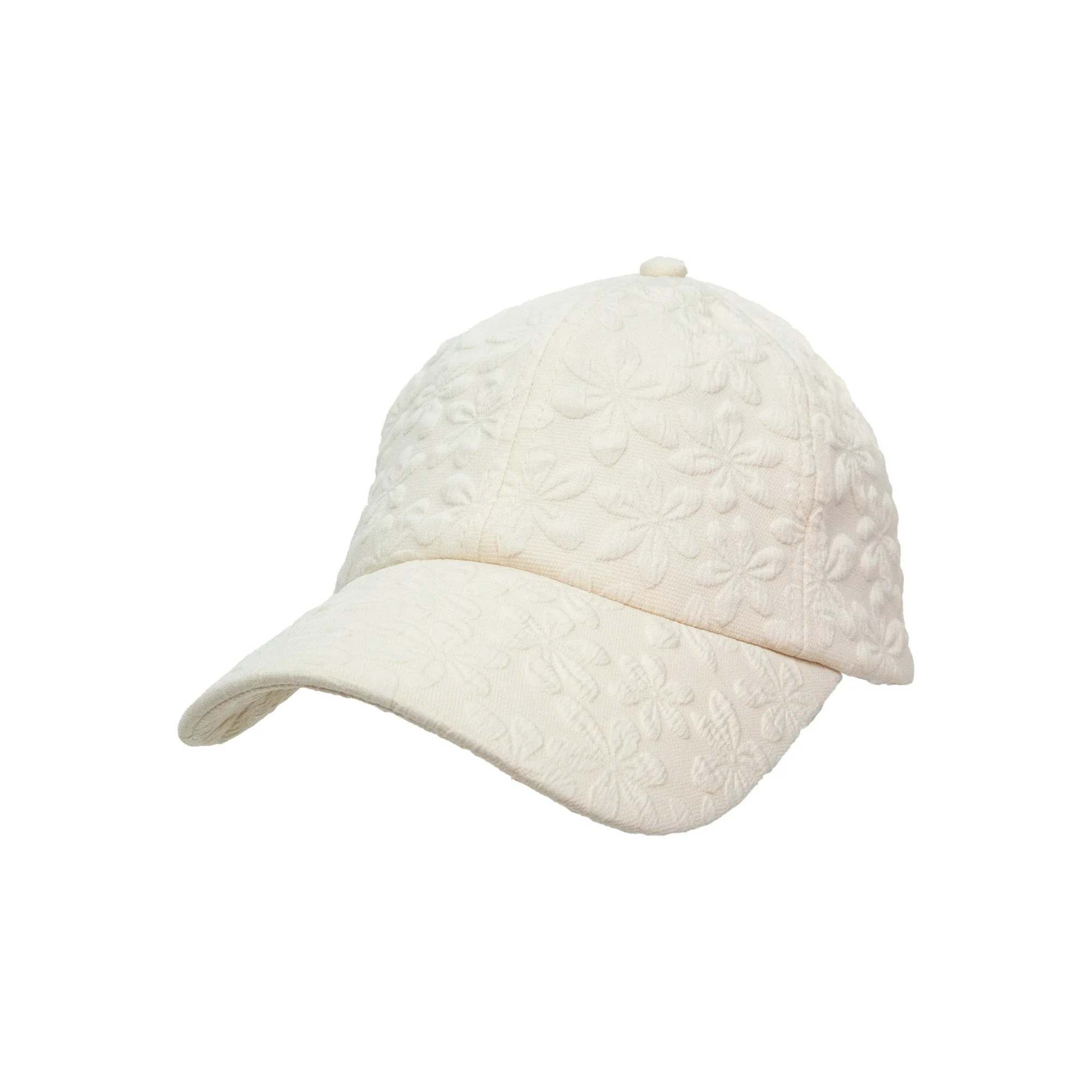Time and Tru Women’s Floral Quilted Baseball Hat | Walmart (US)