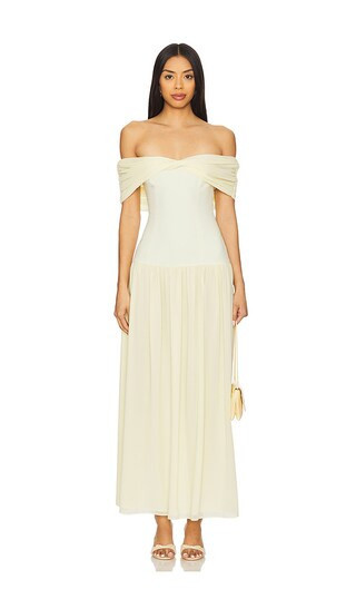 Lovers and Friends Blake Maxi Dress in Lemon. - size XL (also in L) | Revolve Clothing (Global)