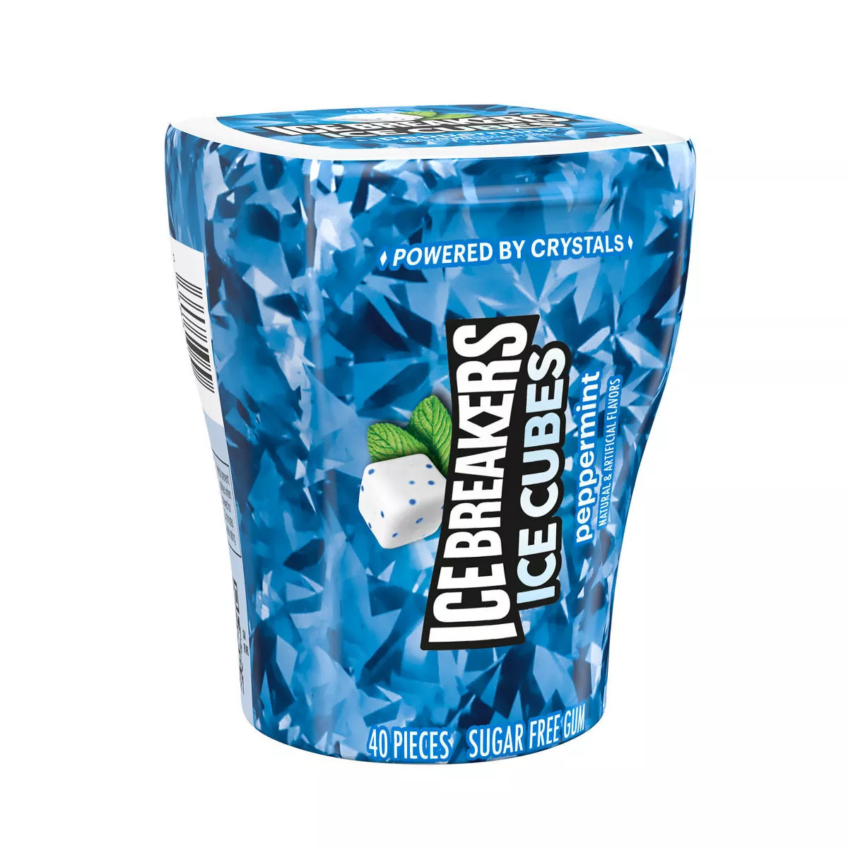 Ice Breakers Ice Cubes Peppermint Sugar Free Gum - 40ct | Target