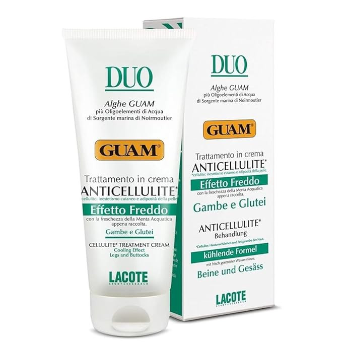 GUAM DUO Anti Cellulite Cream Cold Formula | Seaweed Cellulite Treatment for Leg Skin Tightening,... | Amazon (US)