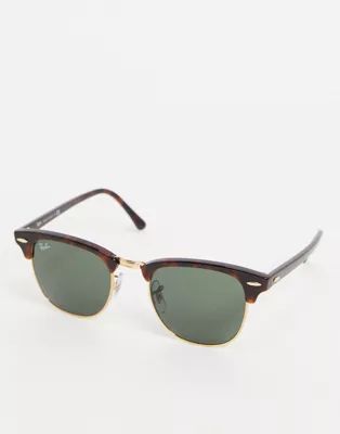 Ray-Ban Clubmaster sunglasses 0rb3016 w0366 49 | ASOS (Global)