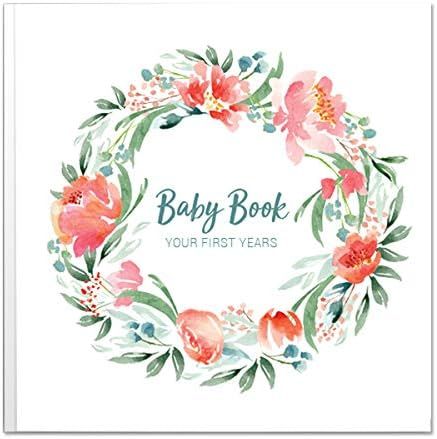 Baby Memory Book For Girls | Keepsake Milestone Journal | LGBTQ Friendly | 9.6 x 10 In. 50 pages ... | Amazon (CA)