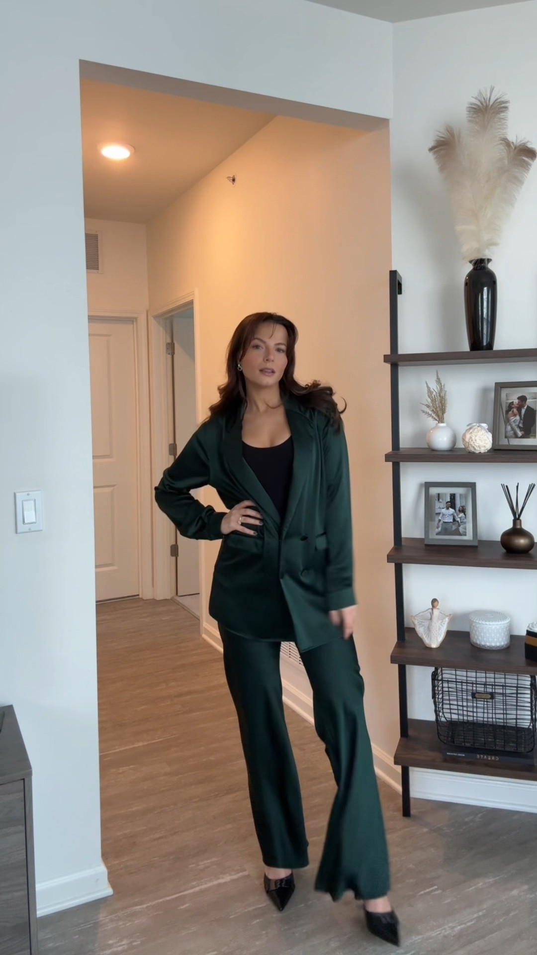 Silk pants forever 🖤🖤 rounding up this set from Silk Laundry + my favorite silk/satin pants and blazer sets at all price points 🫶🏼🫶🏼 (I wear my target pants weekly lol) 

#LTKSeasonal #LTKFindsUnder50 #LTKStyleTip #LTKSaleAlert #LTKFindsUnder50 #LTKFindsUnder100