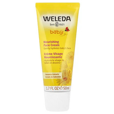 Weleda, Baby, Nourishing Face Cream, Calendula Extracts, 1.7 fl oz (50 ml) | iHerb