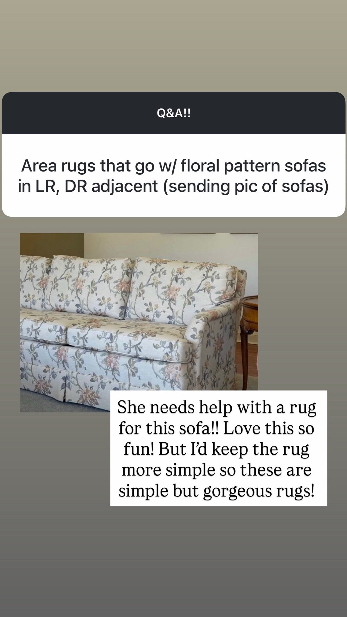 Rugs!