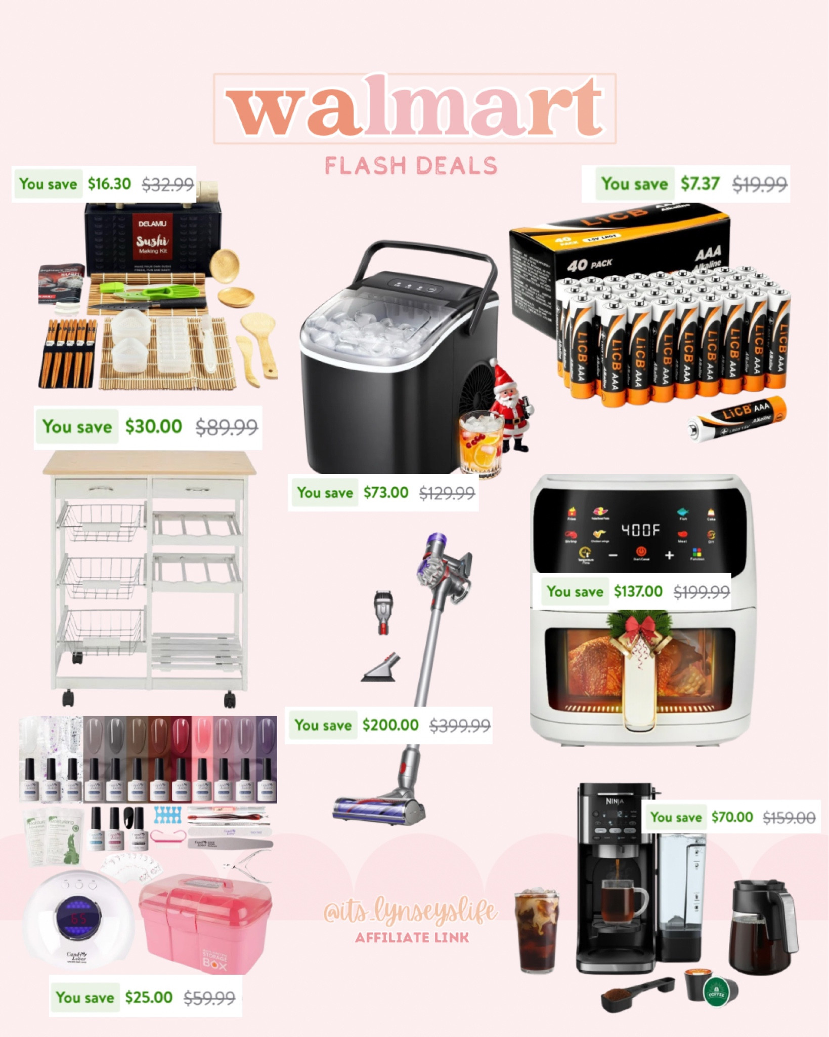 Walmart Deals - Eveyday Home Needs 🏡

Home Needs | Kitchen Appliances | Dyson Vaccum | Ice Maker | Air Fryer | Home Organizer 

#LTKGiftGuide #LTKSaleAlert #LTKHome