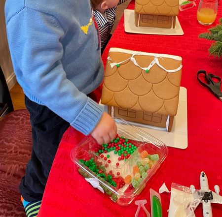 Gingerbread houses that are pre-assembled and ready to decorate. A must for holidays, play dates and rainy days! 

#holidays #holidaybaking #holidayactivities #christmas 

#LTKSeasonal #LTKkids #LTKhome