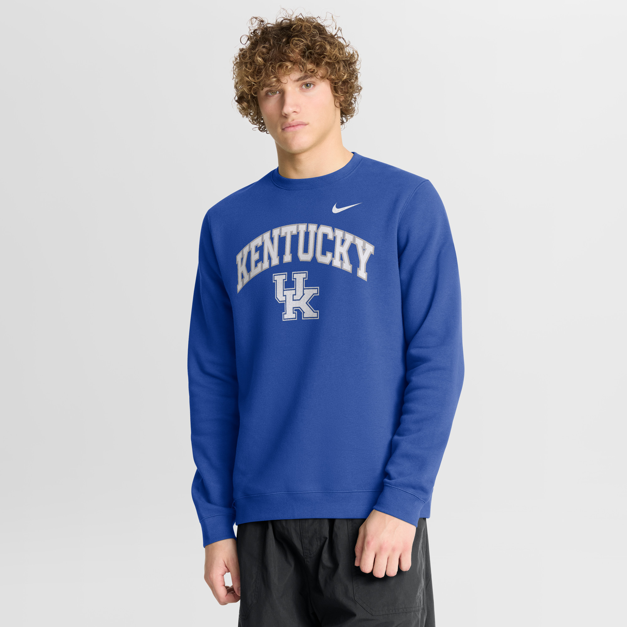 Men's Nike Royal Kentucky Wildcats Arch Pullover Sweatshirt | Fanatics