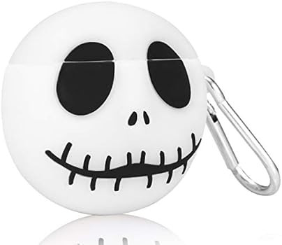 Joyleop(Luminous Skull) Compatible with Airpods 1/ 2 Case Cover, 3D Cute Cartoon Funny Fun Cool K... | Amazon (US)
