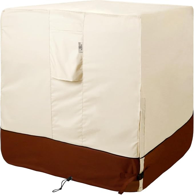 Air Conditioner Cover for Outside Units-Heavy Duty 600D AC Cover for Outside Unit Waterproof & Re... | Amazon (US)