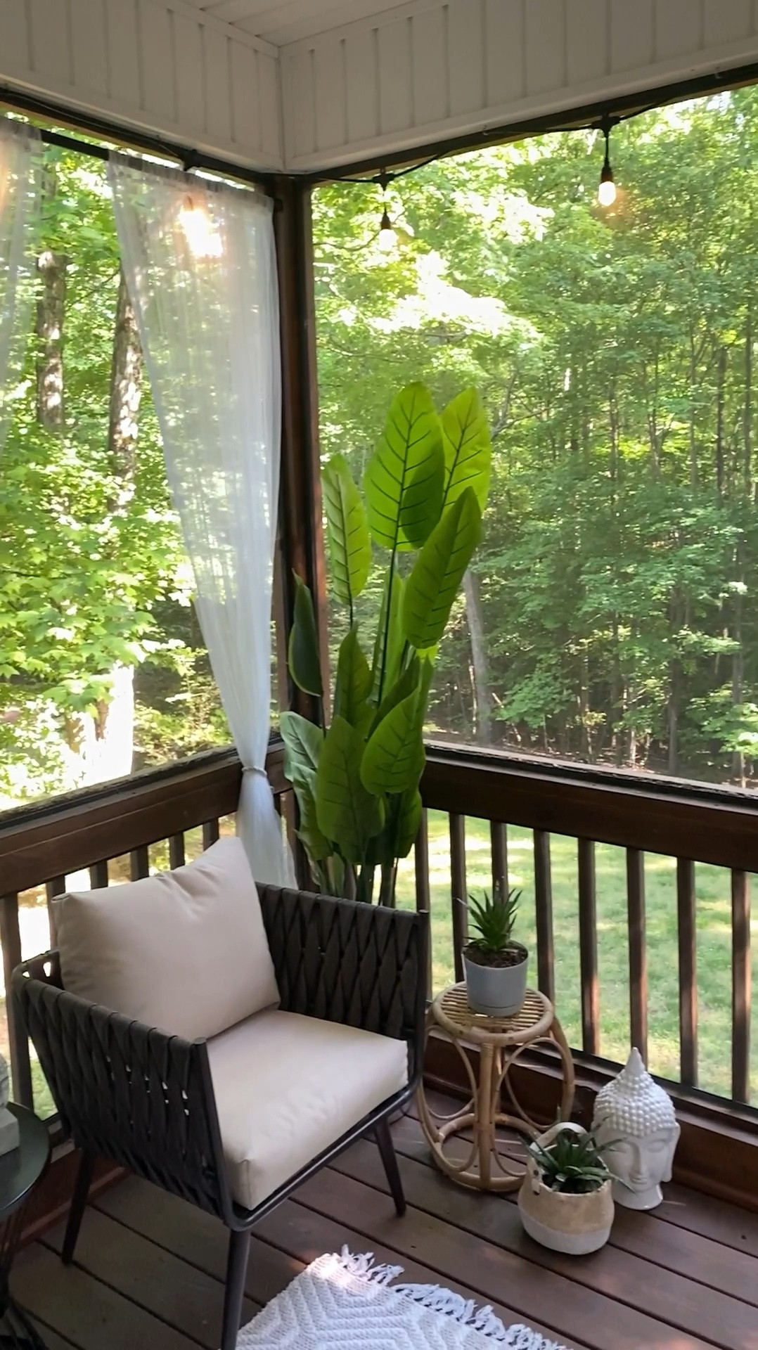 Getting my outdoor space ready for the warmer weather! Loving my boho screened in porch patio space, it’s so simple yet peaceful!

#LTKSeasonal #LTKSaleAlert #LTKHome