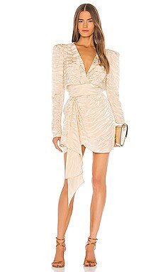 Ronny Kobo Lilian Dress in Tapioca from Revolve.com | Revolve Clothing (Global)