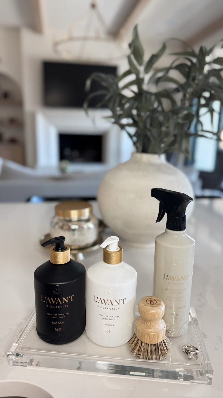 L’AVANT collective makes any sink better!! 
Dish soap, hand soap, all purpose cleaner. Loving that it’s all clean and safe for your skin & home! Save with code StacyR20

#LTKHome #LTKselfcare #LTKmomlife