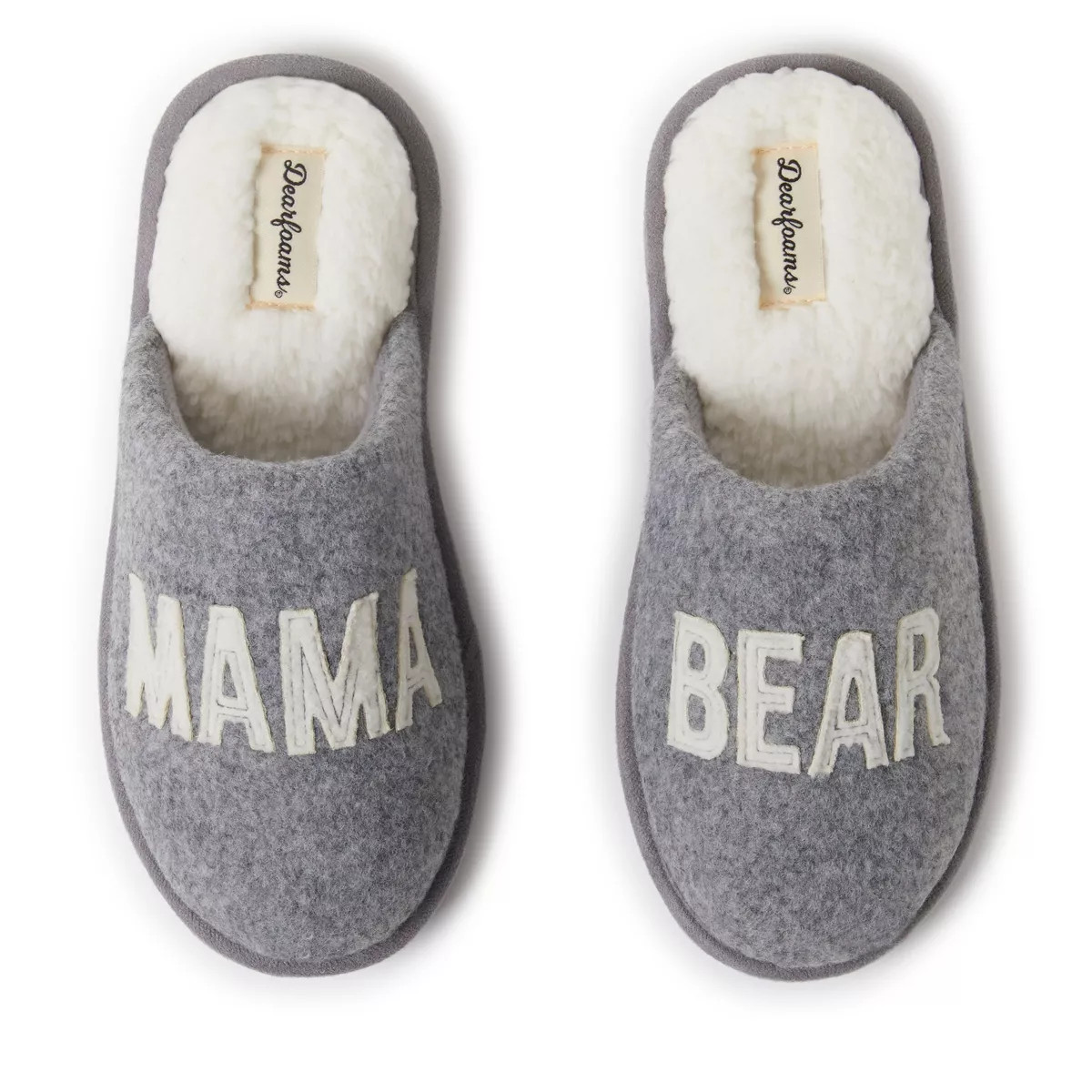 Dearfoams Women's Carley Mama Bear Mom Scuff Slipper | Target