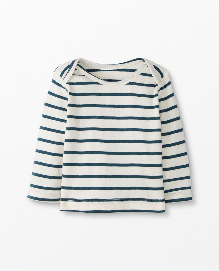 Baby Lap Shoulder Top In Organic Cotton | Hanna Andersson