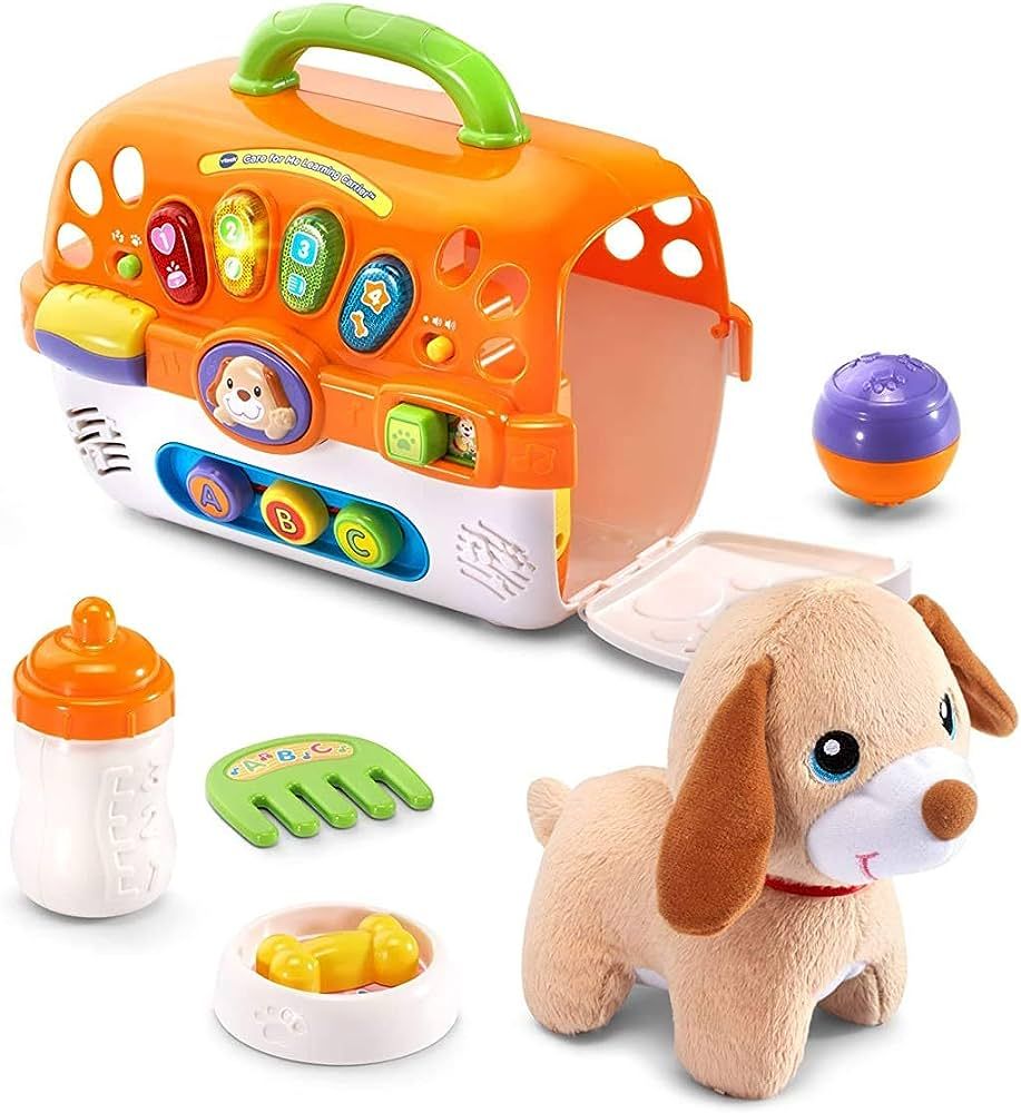 VTech Care for Me Learning Carrier Toy, Orange | Amazon (US)