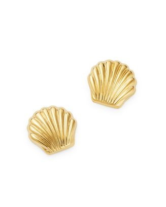Moon & Meadow 14K Yellow Gold Seashell Stud Earrings - Exclusive  | Bloomingdale's Jewelry & Acce... | Bloomingdale's (US)