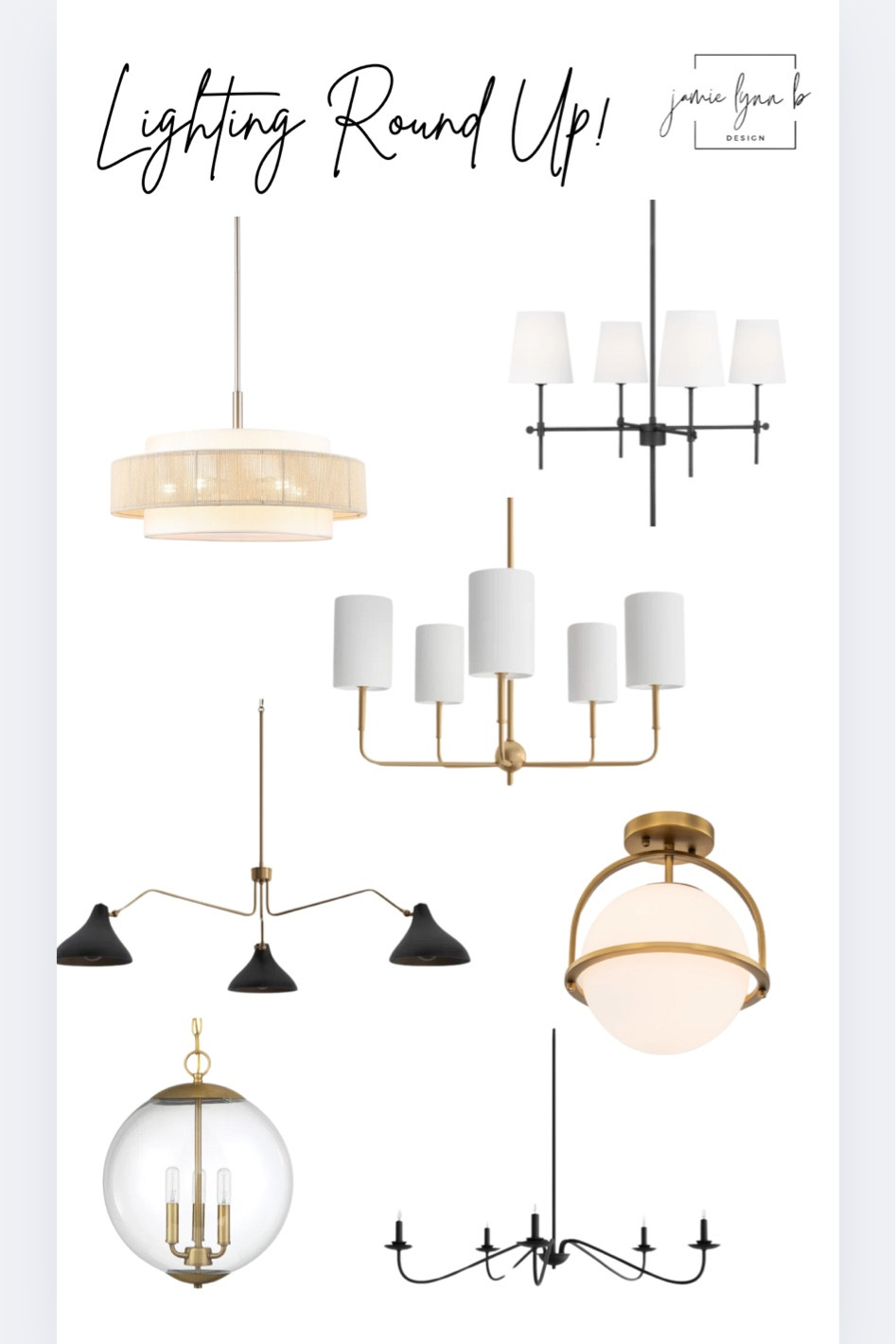 Lighting Round Up

#LTKhome #LTKfamily