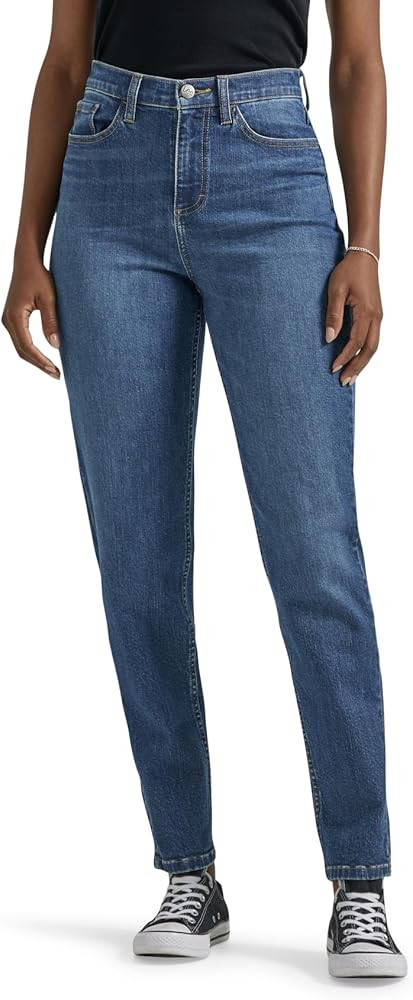 Lee Womens Legendary High Rise Mom Jean | Amazon (US)