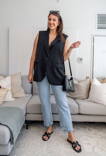 Spring outfit idea with vest and straight leg jeans 


size 10 fashion | size 10 | Tall girl outfit | tall girl fashion | midsize fashion size 10 | midsize | tall fashion | tall women | spring outfit | spring outfits 

#LTKmidsize #LTKSeasonal #LTKstyletip