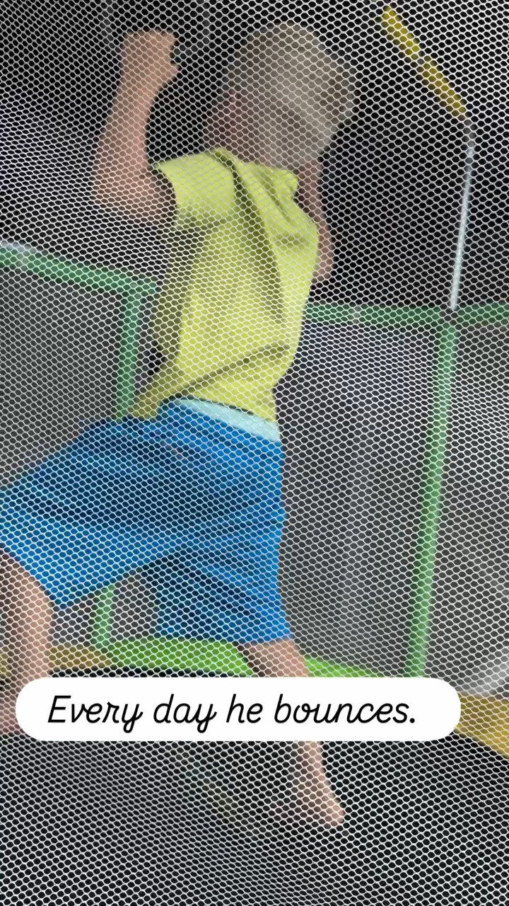 The trampoline is a favorite! It’s not small and has plenty of room to jump. I love the netting for safety. Perfect for an energetic toddler.

#LTKmomlife #LTKdayinmylife