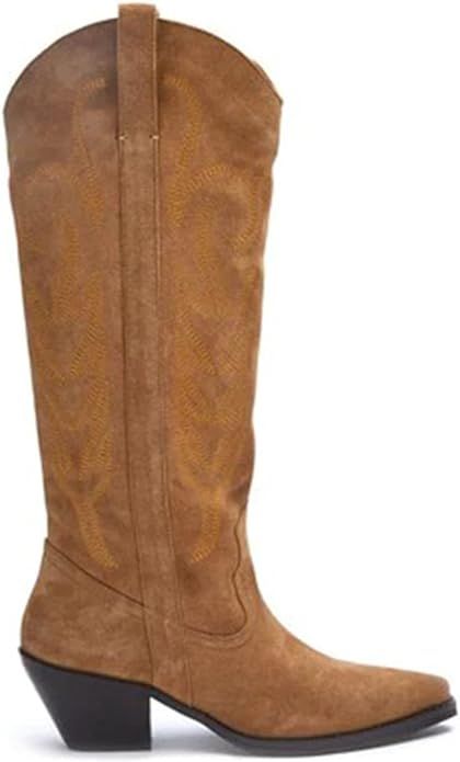 Matisse Women's Agency Tall Western Leather Boot Pointed Toe | Amazon (US)